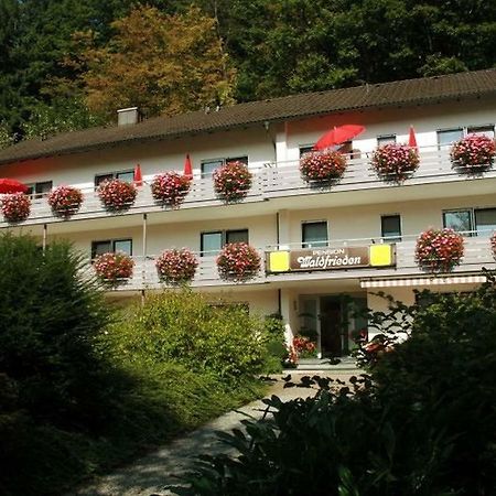 Pension Waldfrieden Oberharmersbach Exterior foto